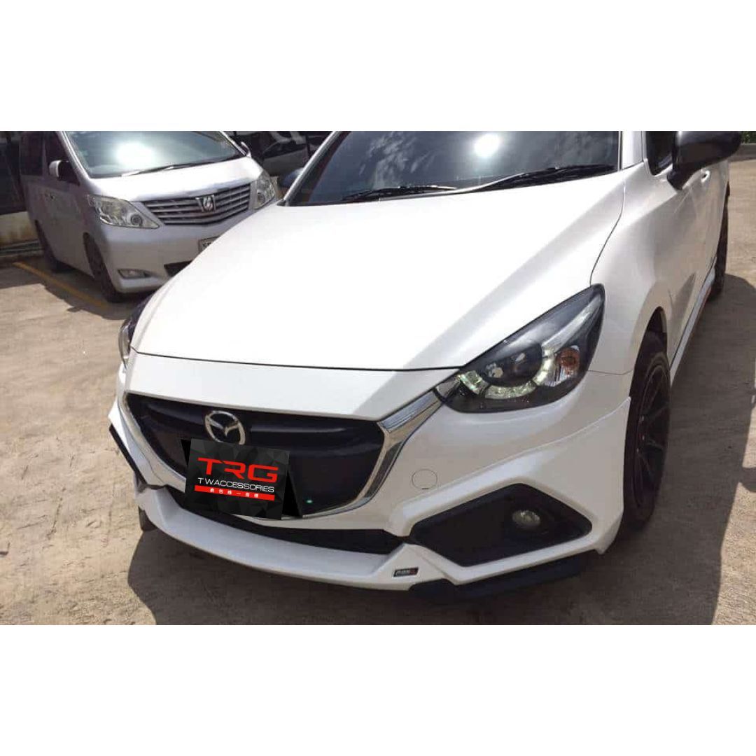 Aventador Bodykit for Mazda 2 Sedan 2016-2018 (RAW WORK)