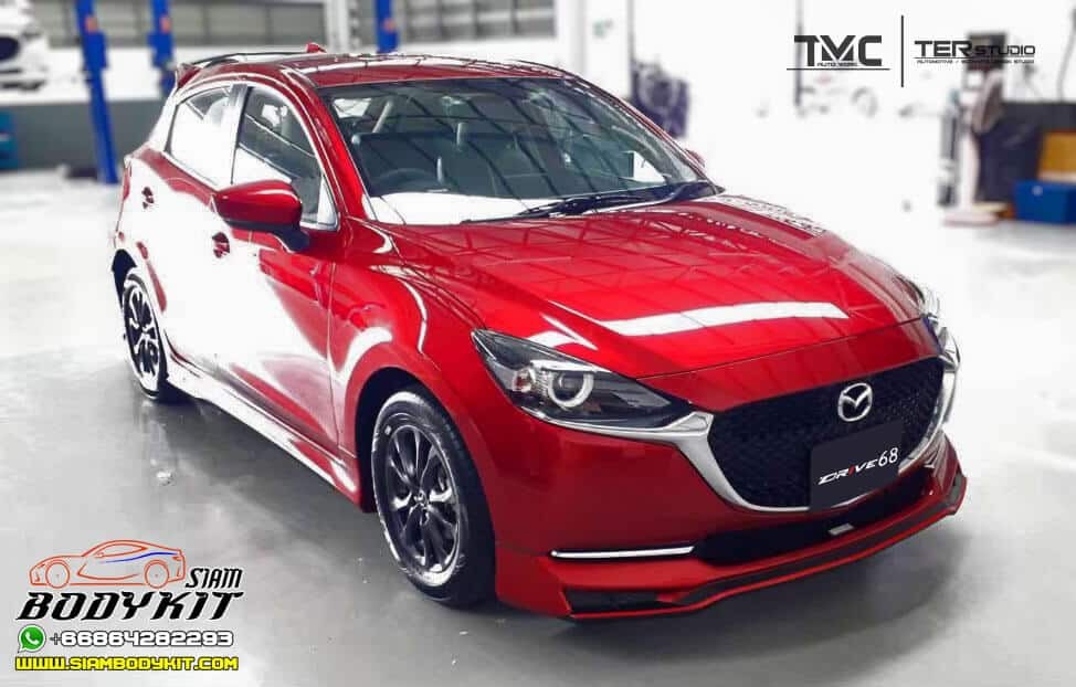 Drive68 (Set 4 pcs) Bodykit for Mazda2 2020 Hatchback (COLOR)