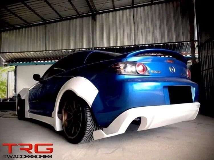 Pandem Rocket Bunny Bodykit for Mazda RX-8 (RAW WORK)