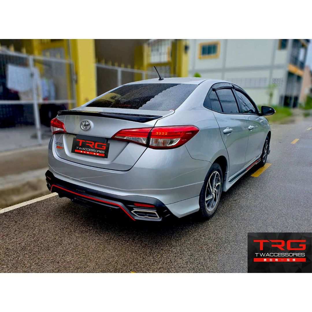 Drive68 + Ducktail spoiler Bodykit for Toyota Yaris Ativ 2020 (COLOR)