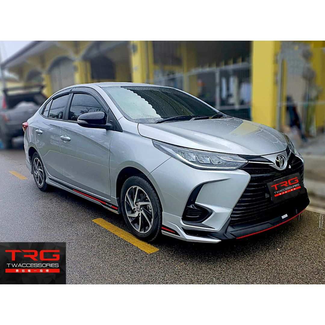 Drive68 + Ducktail spoiler Bodykit for Toyota Yaris Ativ 2020 (COLOR)
