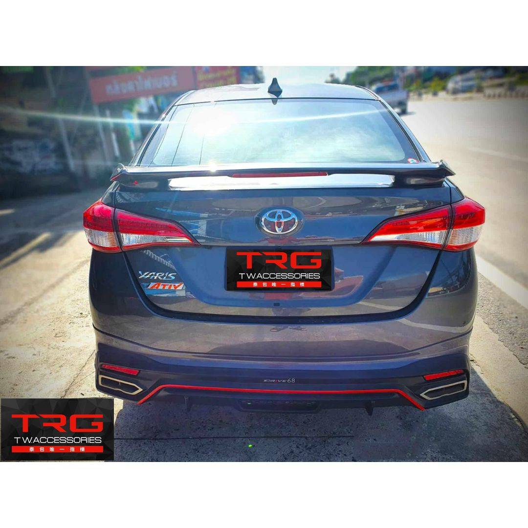 Drive68 + LED Spoiler Bodykit for Toyota Yaris Ativ 2020 (COLOR)