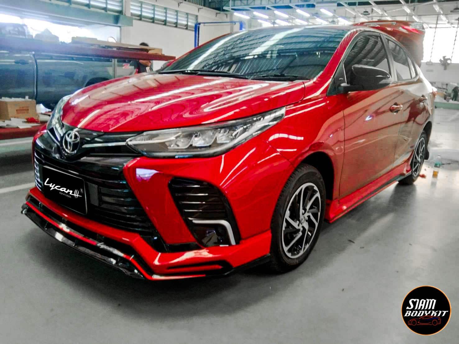 Lycan Bodykit for Toyota Yaris Ativ 2021-2022 (COLOR)