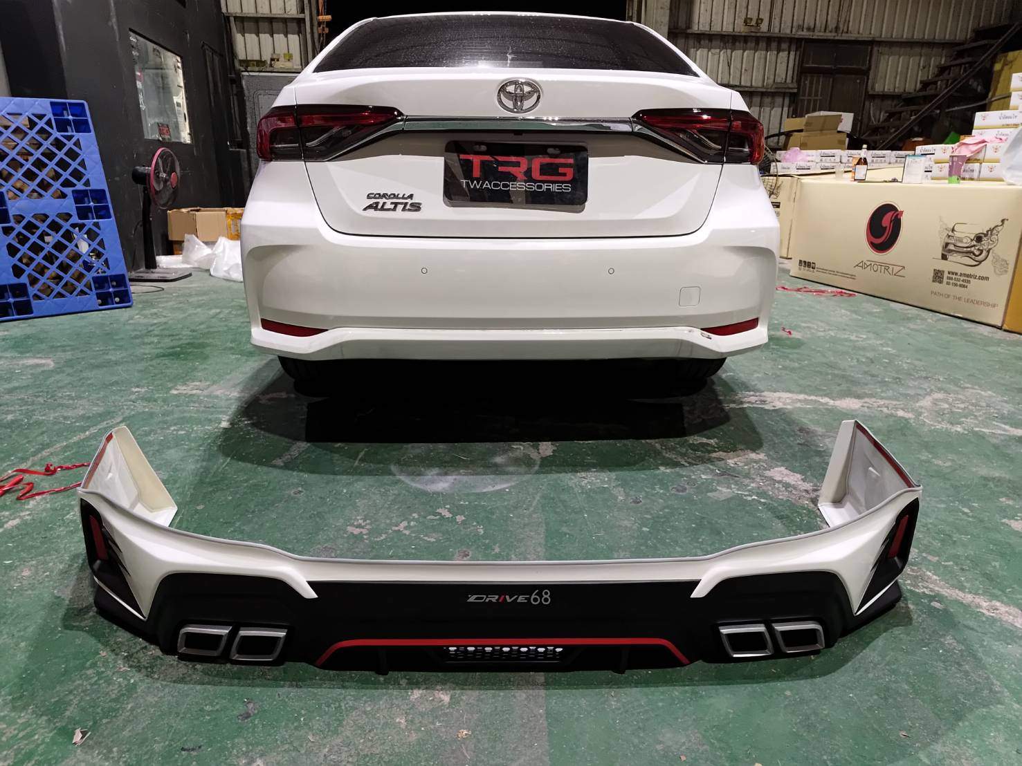 Drive68 Bodykit for Toyota ALTIS 2020 (COLOR)