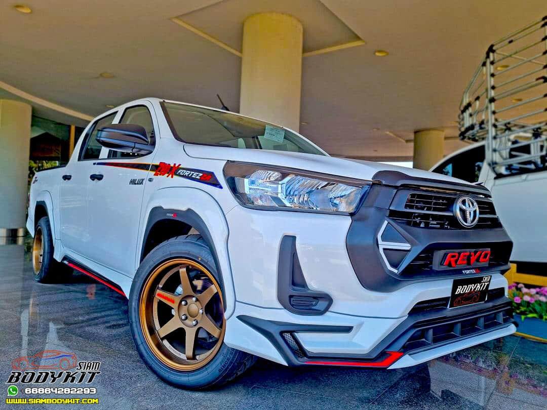 ZED-X FULL SET Bodykit for Hilux Revo Cab Z Edition 2020-2021 (COLOR)