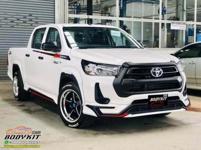 ZED-X FULL SET Bodykit for Hilux Revo Cab Z Edition 2020-2021 (COLOR)