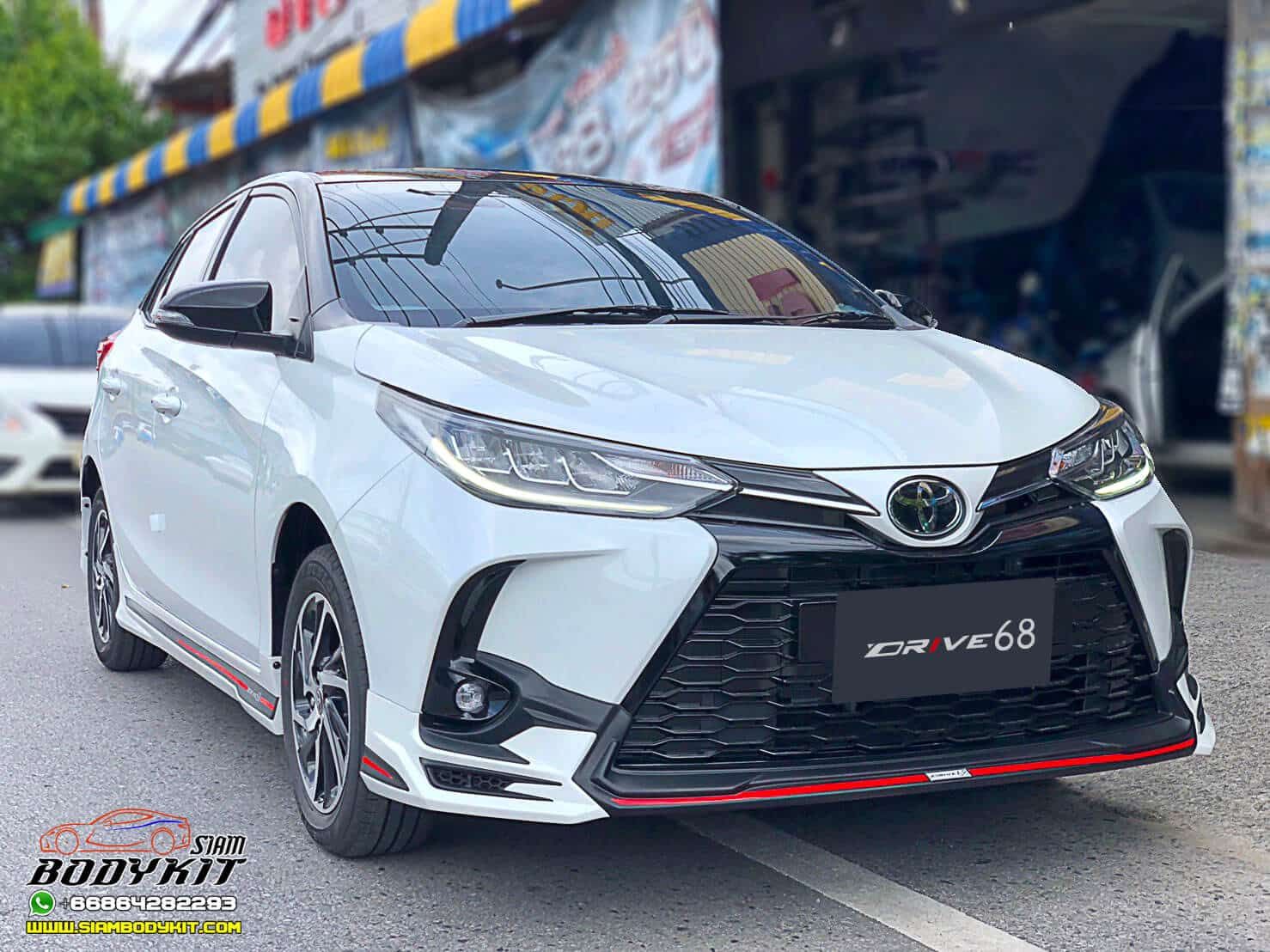 Drive68 FULL SET Bodykit for Toyota Yaris Hatchback 2020 (COLOR)