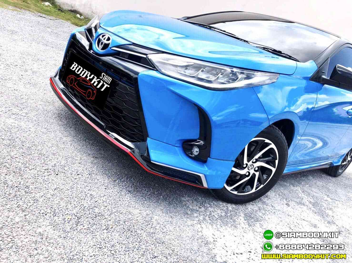 Space Bodykit for Toyota Yaris Hatchback 2020-2021 (COLOR)