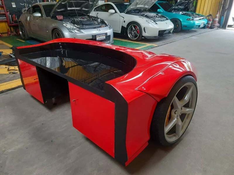 車頭辦公桌 寬體